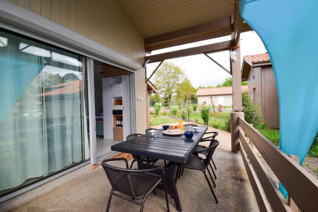 Chalet Le Bergeronnette Labouheyre Exteriör bild